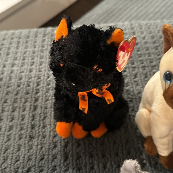 Beanie Baby Cat Bundle With Tags - Picture 2 of 6